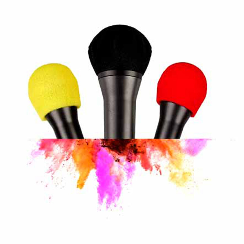 shangtanpu Blowing 100PCS Microphone hygiene cover odor removal disposable mike sponge